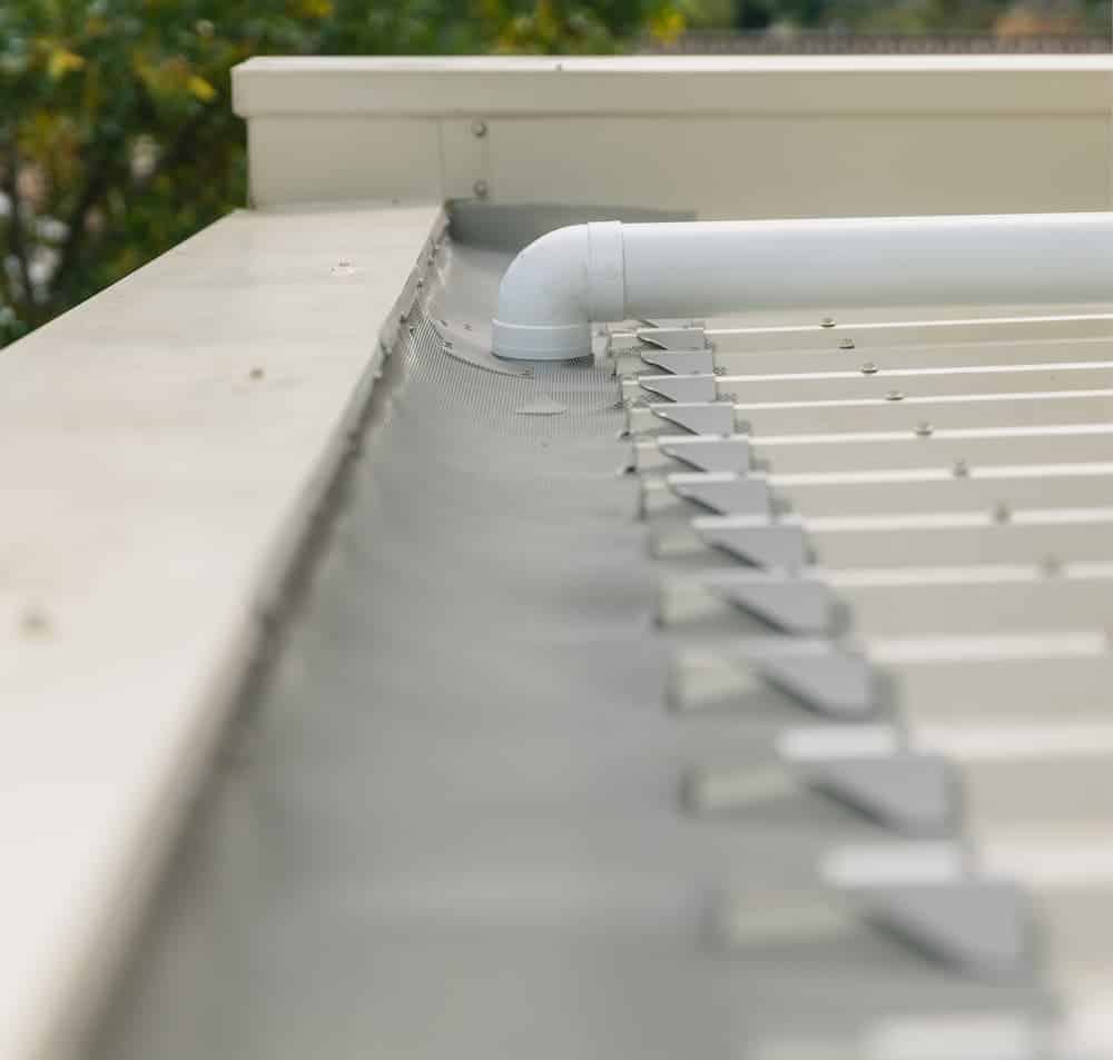 Completed Gutter Guard Installation