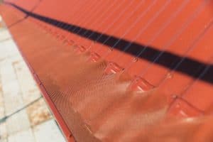 Tuff Mesh gutter guard Finished Installation