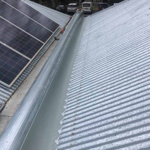 Gutter Guard for metal roof